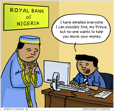 Nigerian Prince Cartoon