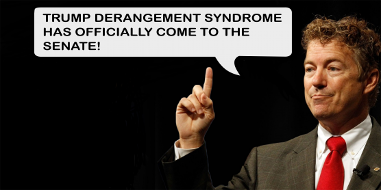Rand Paul's Trump Derangement Syndrome Diagnosis